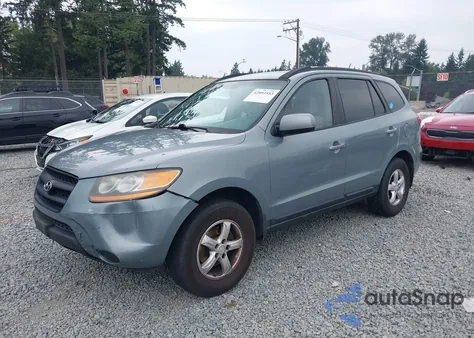 2008 Hyundai Santa Fe Gls из США, поврежденный, VIN 5NMSG13D28H183695